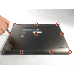 Lenovo Yoga 710-15IKB Замена аккумулятора