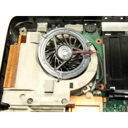 Замена внутреннего вентилятора Toshiba Satellite A65-S126