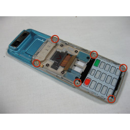 Замена корпуса клавиатуры LG VX8550