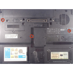 Замена клавиатуры HP Compaq nc6400